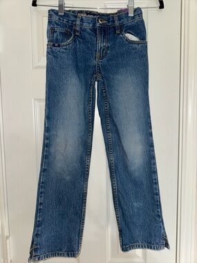 Girls Cruel Girl Blue Straight-Leg Denim Jeans